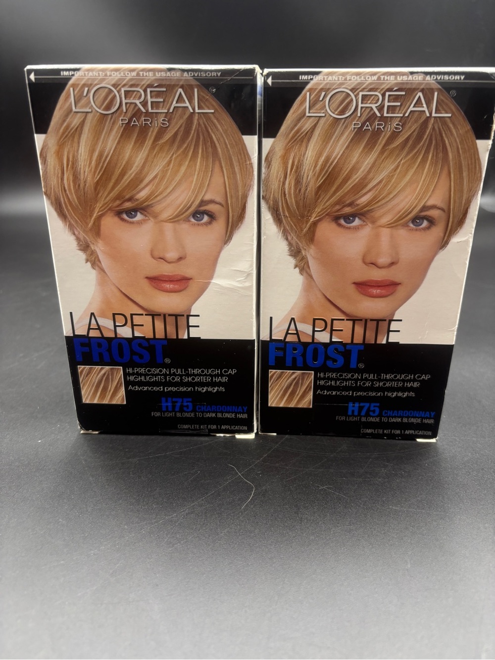 (2) L'Oreal Professional Techniques La Petite Frost Chardonnay H75 Highlights